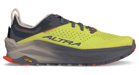 Altra Olympus 6 Trailrunning-Schuhe Grün/Grau Herren