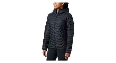 Columbia powder lite hooded jacket women's black