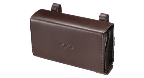 Brooks d-shaped saddle bag brown