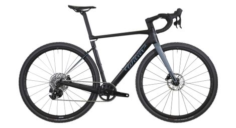 Bicicleta de gravilla wilier triestina rave slr sram rival xplr etap axs 12s 700 mm negro gris mate 2023 l / 176-181 cm
