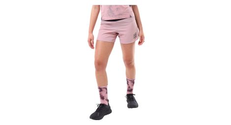 Short Compressport Performance Eat My Dust! Rose Femme