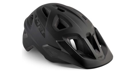 Casco met echo all mountain nero opaco s-m (52-57 cm)