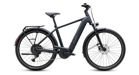 VTC Électrique Cube Touring Hybrid One 600 Shimano Cues 11V 600 Wh Bosch 75 Nm 700 mm Gris Cool 2027