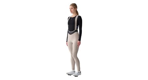 Maap team evo thermal mallas largas con tirantes para mujer gris
