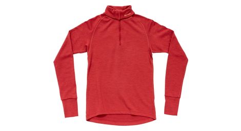 women s devold expedition merino 235 red jersey