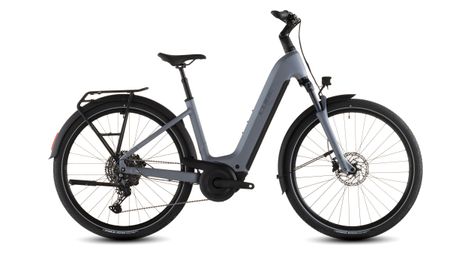 Cube Touring Hybrid Pro 800 Easy Entry Electric Trekking Bike Shimano Cues 11S 800 Wh 700 mm Grigio Perla 2026