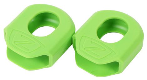 Protections de manivelles zefal crank armor xl vert