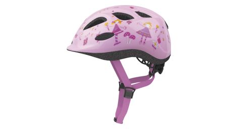 Abus smiley 2.0 rosa prinzessin kinder helm s (45-50 cm)