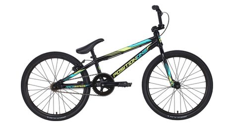 Bmx race position one race expert 20'' nero/blu/giallo