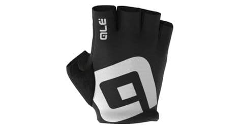 Guantes cortos unisex alé air negro/blanco