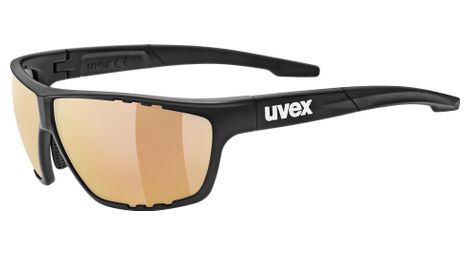 Lunettes uvex sportstyle 706 cv v noir mat rouge