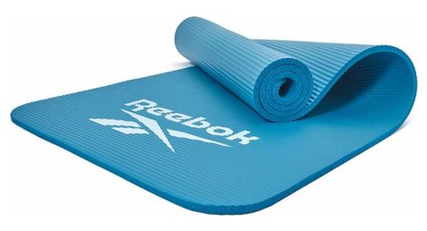 Tapis de training reebok training mat 10mm bleu