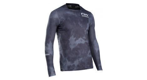 Maillot manches longues northwave bomb gris gris fonce