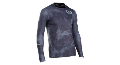 Northwave bomb long sleeve jersey grijs/donkergrijs