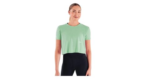 Crop top running circle smooth operator vert menthe