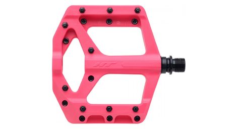 Ht components supreme-c pa32a pink flat pedal pair