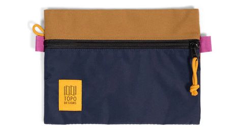 Pochette topo designs accessory bags medium bleu/khaki