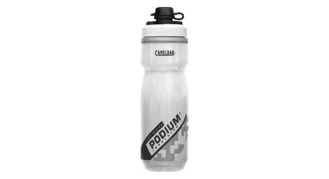 Botella de agua aislada de 620 ml camelbak podium dirt series, color blanco
