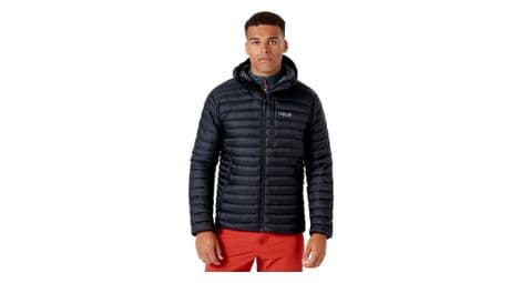 Rab microlight alpine jacket black men's