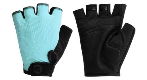 Gants velo rogelli core - femme - bleu clair