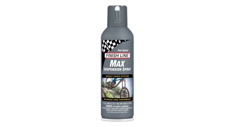 Graisse fourche finish line max suspension aerosol 350ml