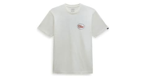 T shirt manches courtes vans custom classic marshmallow
