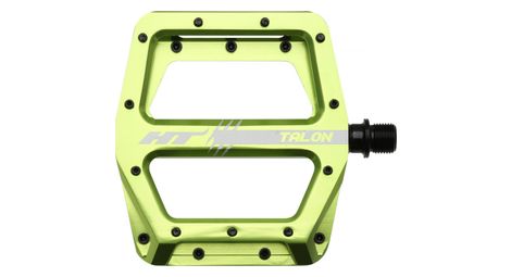 Paire de pédales plates ht components talon an71 vert