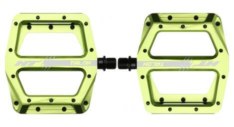 HT Components Talon AN71 Flat Pedal Pair Green