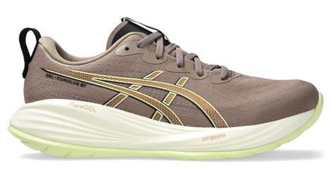 Asics gel-cumulus 27 scarpe da corsa grigio/giallo uomo