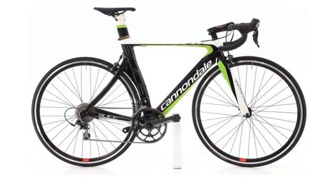 Cannondale Slice Aero Carbone Noir Velo De Route Cannondale Bon Etat