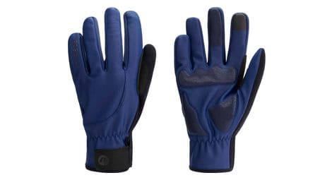 Gants velo long de hiver rogelli core - homme - marine