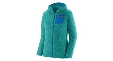 Polaire femme patagonia r1 air full-zip hoody turquoise