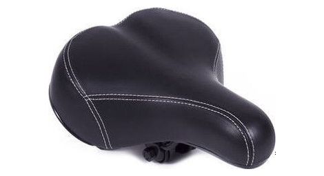 Selle de vélo noir - selle confort gel hommes/femmes