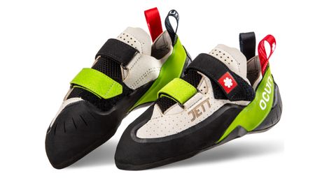 Scarpette da arrampicata Ocun Jett QC Grigio/Verde