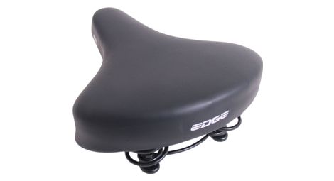 Selle de vélo Edge City noir (emballage atelier)