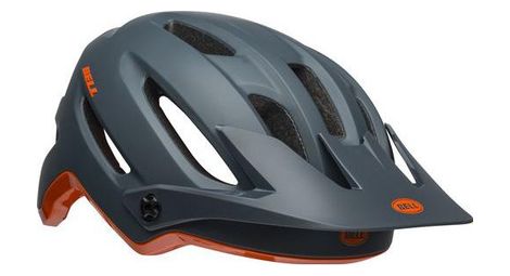 Casque bell 4forty gris orange