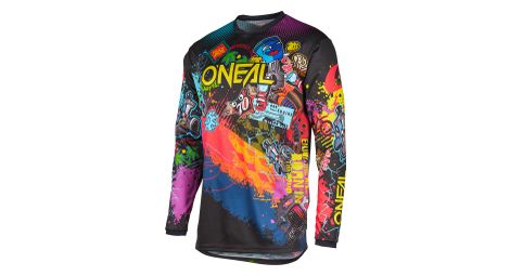 O'neal Element Vibrant Langarm-Trikot für Kinder, mehrfarbig