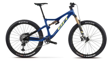 Bh bikes lynx trail carbono 9.9 suspensión total mtb shimano xtr 12s 29'' azul/amarillo 2022