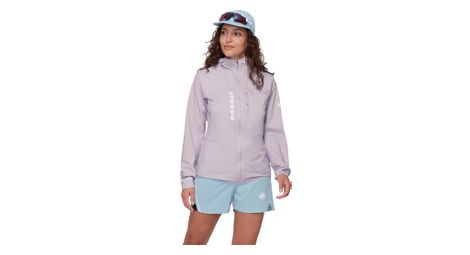 Veste Imperméable Mammut Aenergy TR Hooded Violet Femme
