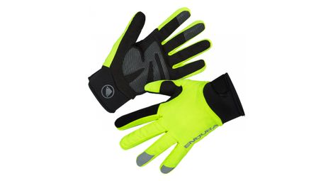 Gants endura strike femme jaune néon