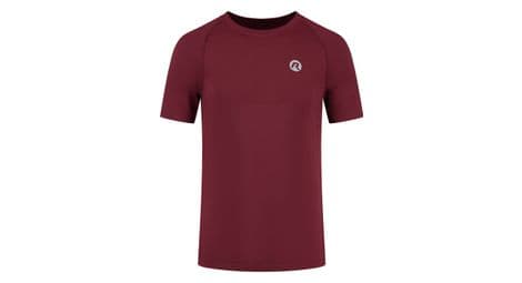 Maillot Manches Courtes Rogelli Essential Rouge Homme