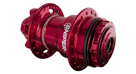 Moyeu Arrière SD-X Sniper Evo Pro 15mm 36H Rouge