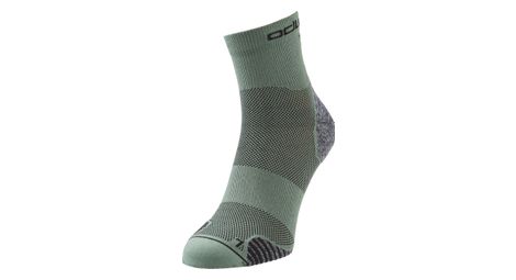 Chaussettes odlo ceramicool run kaki