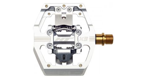 Ht components x3t silver automatic pedals