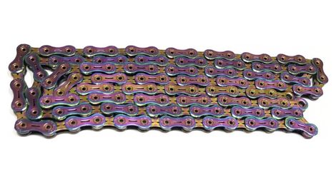 Chaine 11 vitesses yaban sla 110 ti c (cuivre multicolore) - doré