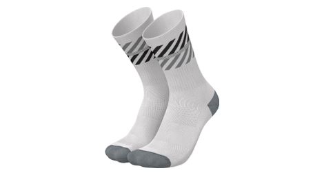 Chaussettes incylence merino light lanes gris/noir