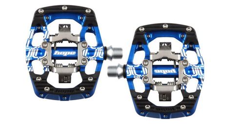 Paire de Pédales Automatiques Hope Union GC Bleu