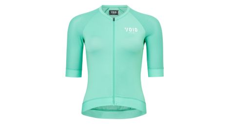 Maillot de manga corta void vortex 2.0 para mujer verde menta