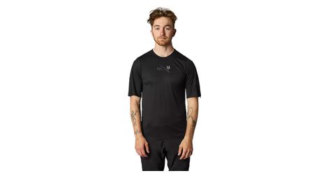 Maillot de manga corta fox flexair pro negro