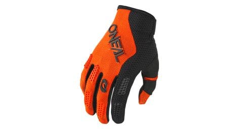 Gants longs o neal element racewear noir orange